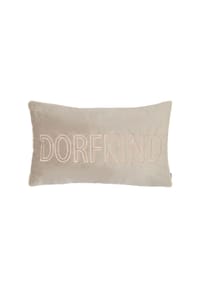 pad® Dekokissen - LETTERS - DORFK.ORANGE-TAUPE