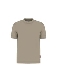 JOOP! JEANS - Herren T-Shirt - Cedric, Rundhals, Kurzarm, Baumwollmischung - Beige