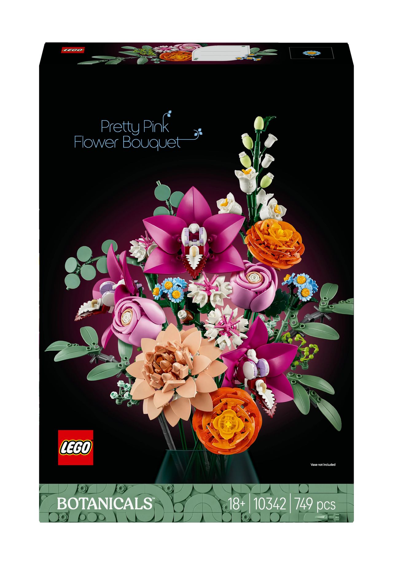 Lego Botanicals Pretty Pink Flower Bouquet - Bild 30