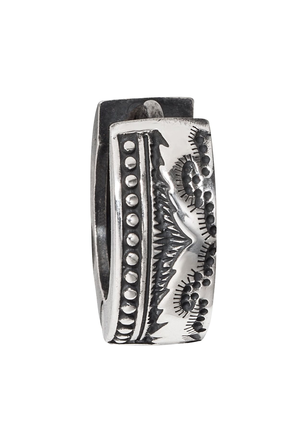 caї Single Creole 925/- Sterling Silber ohne Stein | GALERIA
