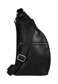 SPIKES & SPARROW® - Crossover Bag Echt Leder - schwarz