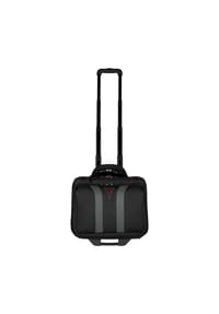WENGER® Granada - 2-Rollen-Trolley, Weichgepäck, Handyfach, Laptopfach - SCHWARZ