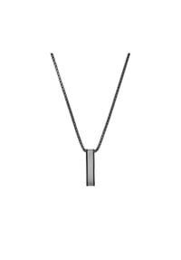 TOM TAILOR - Kette mit Anhänger für Herren, Edelstahl - bicolor