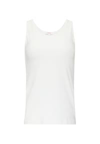 s.Oliver - Tanktop, breite Träger, für Damen - 0100  WHITE