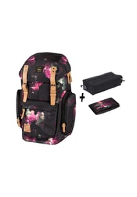 NITRO - Rucksack SET DAYPACKER Alltagsrucksack - BLACK ROSE