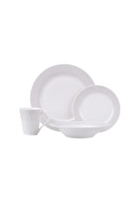 MAXWELL & WILLIAMS - Dinner-Set Zenith 16er Set ZENITH - grau