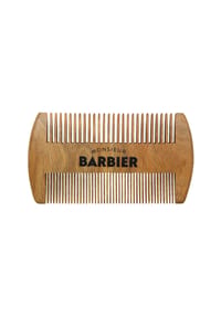 MONSIEUR BARBIER - Doppelseitiger Bartkamm aus Sandelholz - 