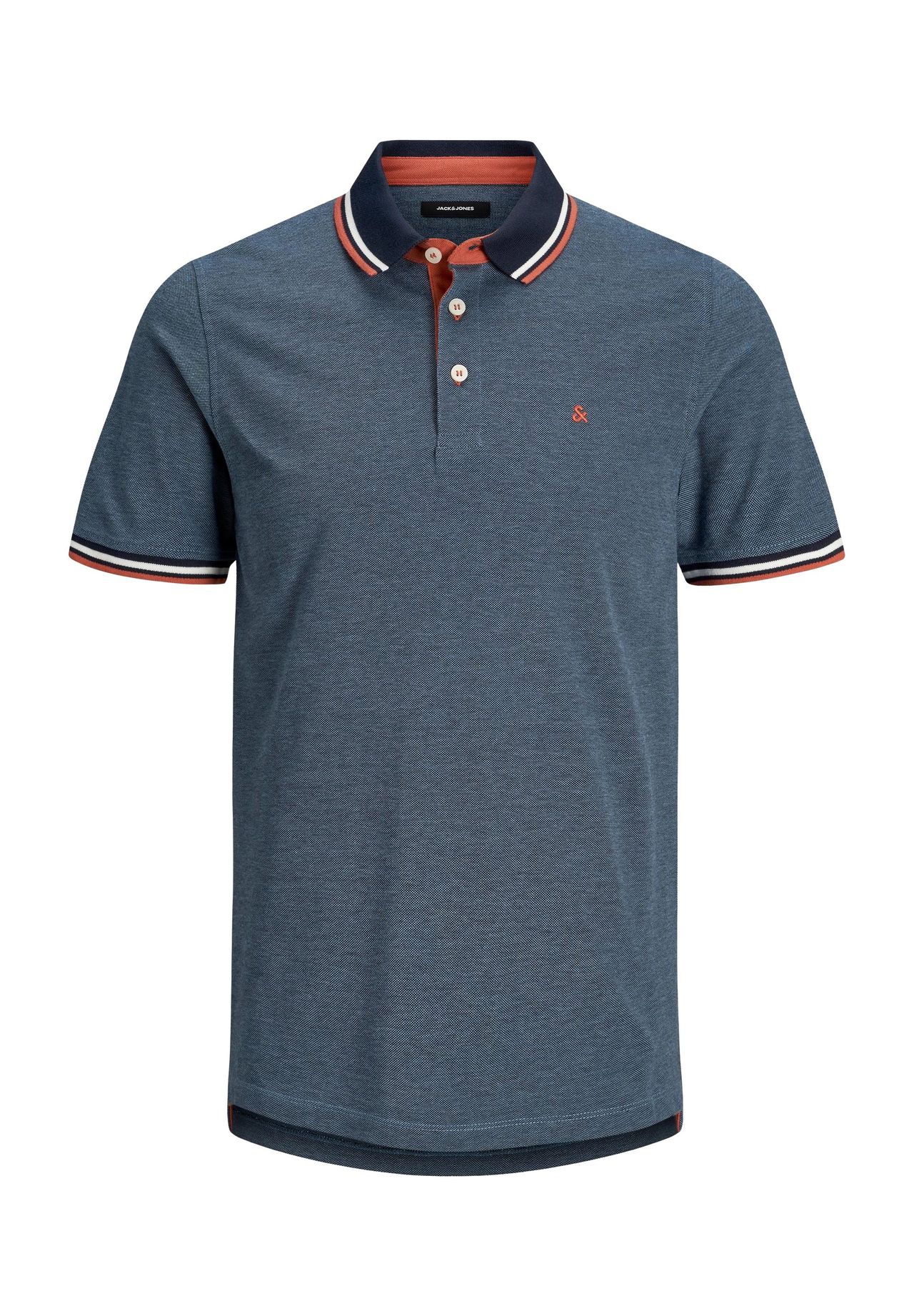 ORIGINALS by JACK & JONES Poloshirt, Kurzarm, Stickerei, für 