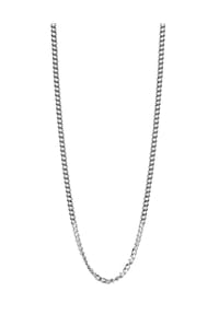 Adelia's Modern Essentials - Halskette – Panzerkette aus 925 Silber 42 cm - silber