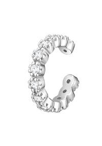 GLANZSTÜCKE MÜNCHEN - Damen Ohrringe aus 925/- Sterling Silber in Silber mit Zirkonia - silber