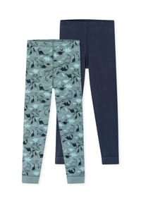 SCHIESSER - 95/5 Pants, 2er-Pack, Single-Jersey, für Kinder - 908 SORTIERT