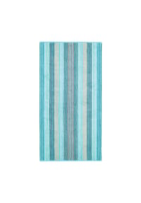 Cawö - Handtücher Unique Streifen 944 türkis - 44 - blau