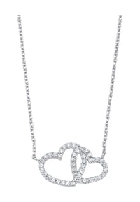 amor - Damen Kette mit Anhänger "418560", 925er Silber - silber
