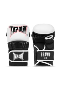 TAPOUT® - MMA-Sparring-Handschuhe BRAWL - Black/Red/White