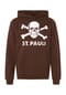 Fanartikel Hoodie FC St. Pauli, Frontprint, Rippbündchen, für Herren Bild 1