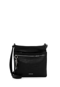 Emily & Noah - HARMINA Umhängetasche, Emblem, Reißverschluss, für Damen - 100 BLACK