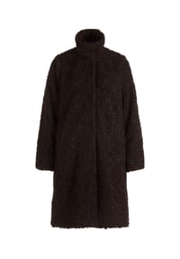 zero - Wintermantel mit Stehkragen - Chocolate Plum