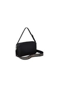 Calvin Klein BOLD STRAP - Umhängetasche, Kunstleder, Reißverschluss, für Damen - UB1  BLACK
