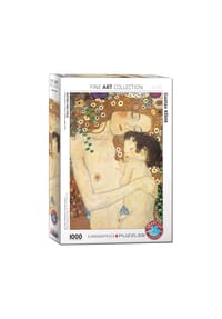 eurographics - Puzzle Mutter und Kind von Klimt - Detail, 1000 Teile, 68 x 48 cm - 