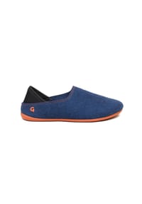 Gottstein - Hausschuh Wool Slip-On - Green orange