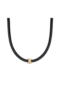Luluandjane - Kette gelbgold Zirkonia weiß - gelbgold