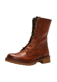 Felmini - Leder Stiefelette - Mittelbraun