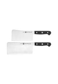 ZWILLING Messerset, chinesisches Kochmesser und Hackmesser, 2-teilig - Gourmet - SCHWARZ