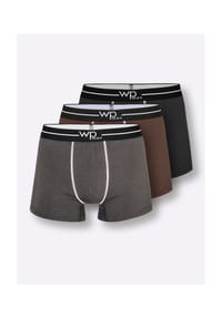 Witt - Pants - anthrazit + schoko + schwarz