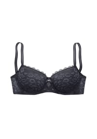 LASCANA - Schalen-BH Lorena, Zierschleife, für Damen - BLACK