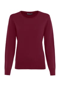GALERIA - Seide-Kaschmir Pullover "Madrid", Rundhals-Ausschnitt, für Damen - AQUA
