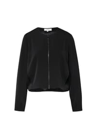 comma, - Blouson, Reißverschluss, für Damen - 9999 GREY/BLACK