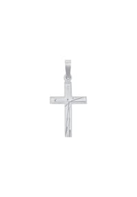 amor Kreuz - Motivanhänger für Damen und Herren, Unisex, 925 Sterling Silber | Kreuz - Silber