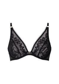 Aubade - Triangel-BH Flawless Love, Spitze, für Damen - 0 BLACK
