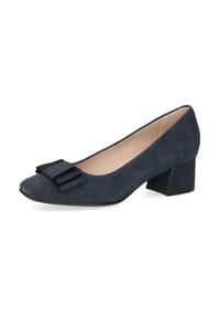 Caprice - Veloursleder Pumps - Ocean
