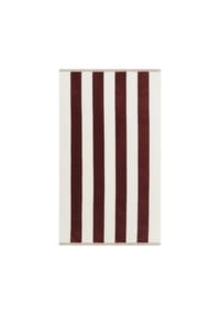 GANT - Strandtuch - STRIPE BEACH TOWEL, Duschtuch, Frottee, Bio-Baumwolle, Streifen, 100 x 180 cm - Aquablau