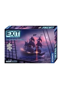 KOSMOS - EXIT - Das Spiel: Das Gold der Piraten, inklusive 4 Puzzles - 