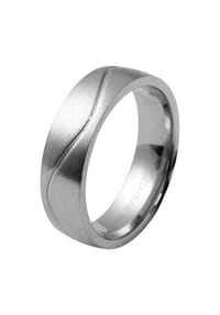 Adelia's - Herren Ring aus Edelstahl - silber