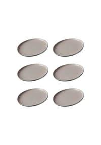 RitzenhoffAndBreker Dessertteller Jasper ø 19.0 cm 6er Set - JASPER - grau