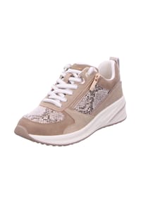 Tamaris - Sneaker, Keilabsatz, für Damen - 483  BEIGE SNAKE