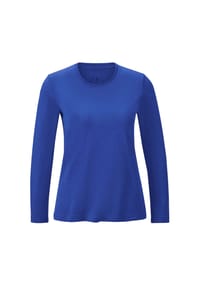 GOLDNER - T-Shirt mit Rundhals - cremeweiß