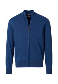 redmond - Strickjacke Basic - Schwarz