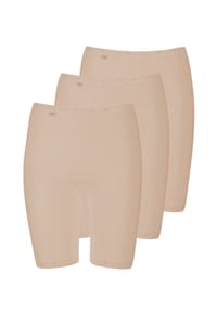 sloggi - Long Slip 3er Pack Basic+ - Schwarz
