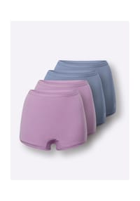 Witt - Panty - 2x orchidee + 2x taubenblau