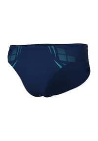 arena - Performance Badehose "Poseidonia", chlorbeständig, Tunnelzug, für Herren - 708 NAVY-WATER