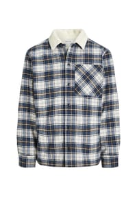 ORIGINALS by JACK & JONES - Overshirt Zac Teddy, Langarm, Kent, für Herren - 176003 DUSTY OLIV