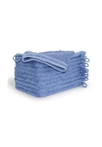MÖVE Waschhandschuhset New Classic 10-TLG - New Classic - cornflower