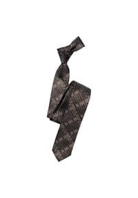 Venti - Herren Krawatte Print - Braun