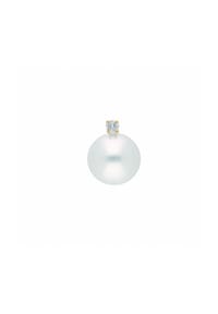 Adelia's - Adelia's Damen Perlenanhänger 585 Gold ( 14K ) mit 1 Brillant und Perle ( 0,06 ct ) - gold