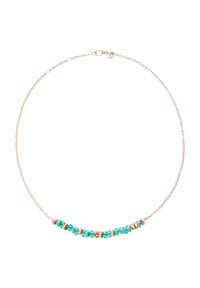 DoDo RONDELLE - Damen Kette mit Anhänger, 925er Silber - ROSÉGOLD