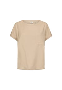 camel active - Kurzarm T-Shirt mit Brusttasche - Ozeanblau